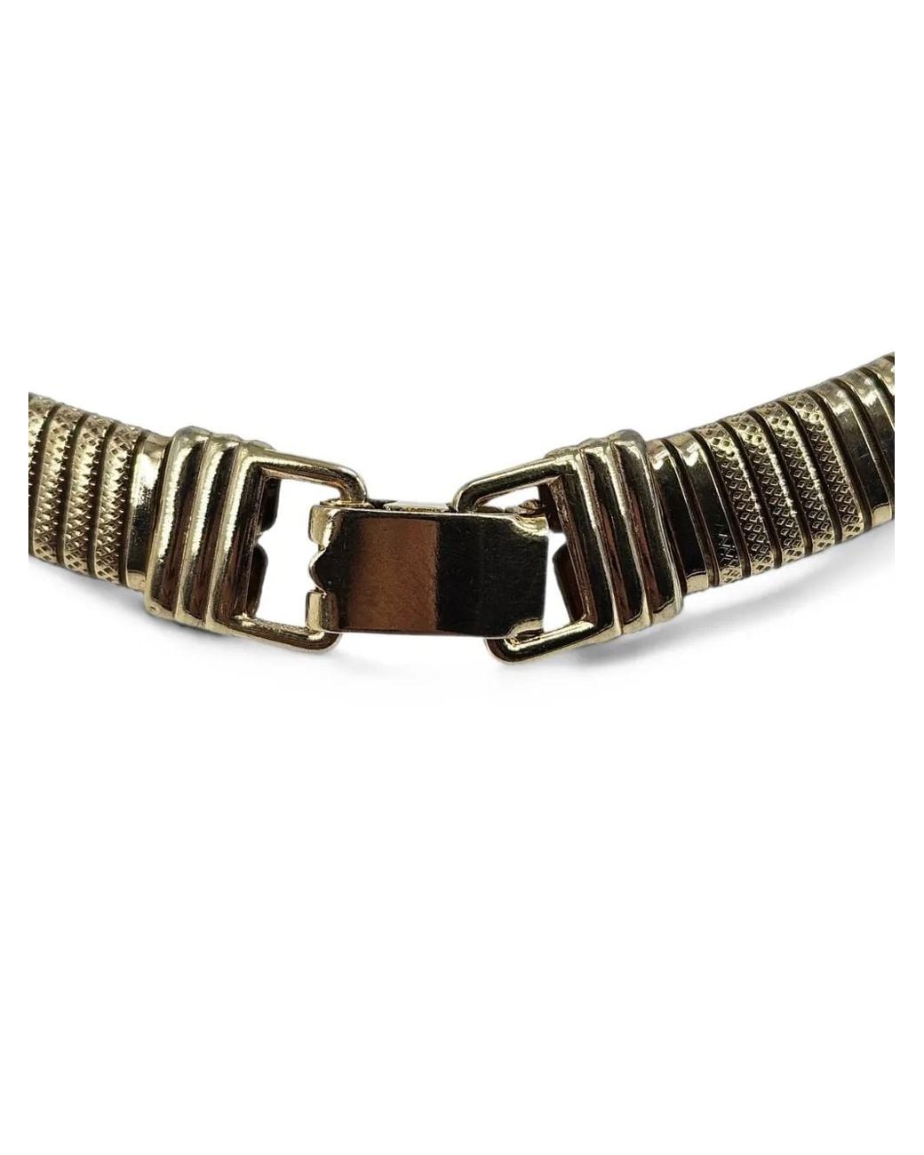 Madison Maison Metallic 1970S Omega Collar Necklace