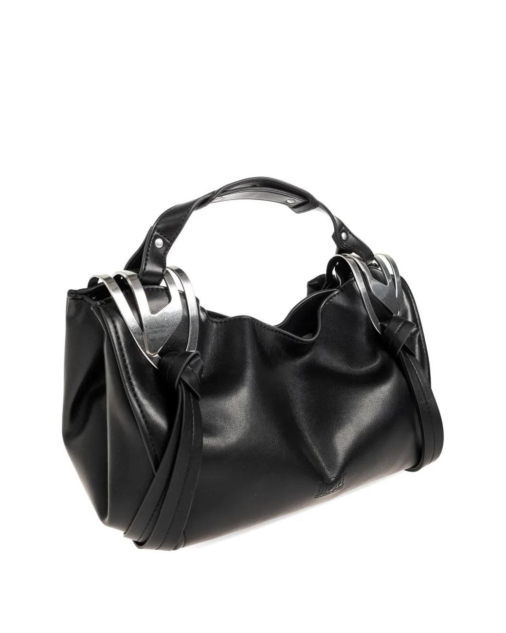 DIESEL Black Knot-D Shoulder Bag