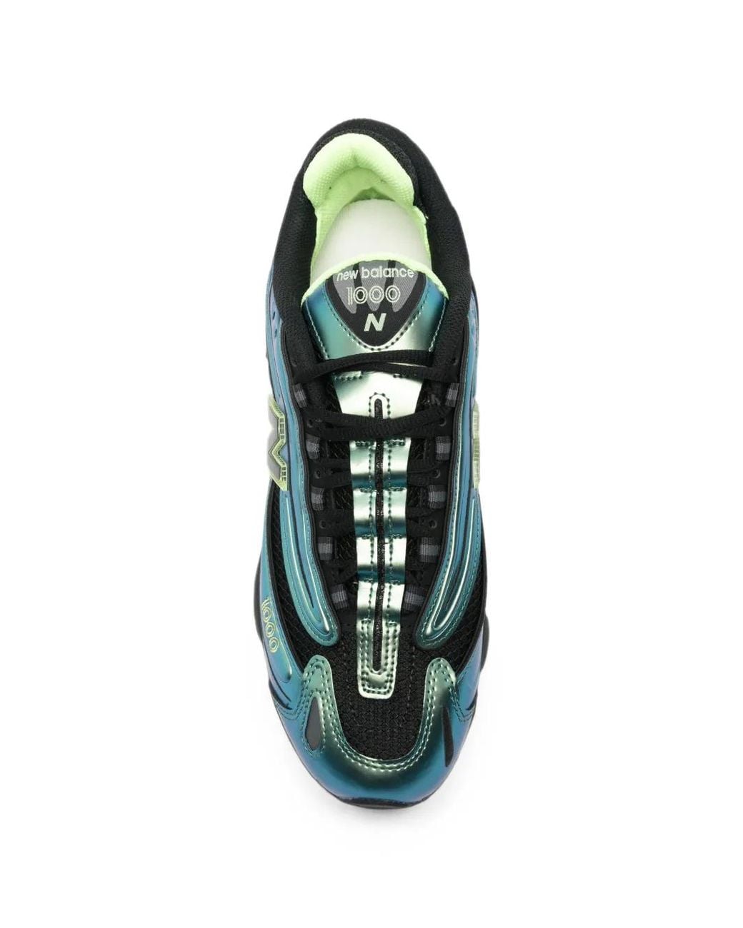 New Balance Green 1000 Metallic Sneakers