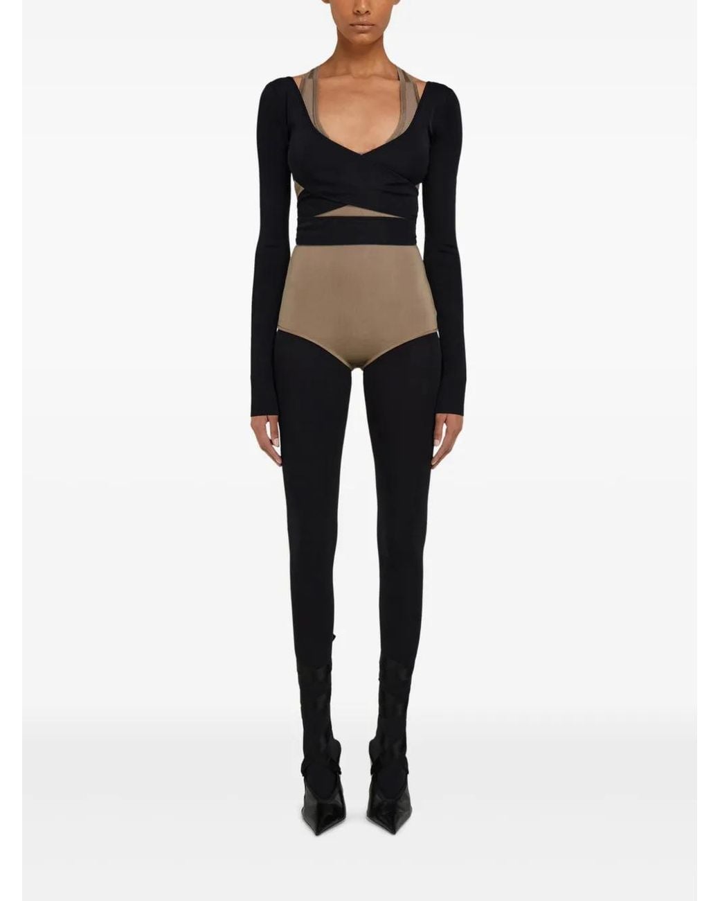 Ferragamo Brown Knitted Bodysuit