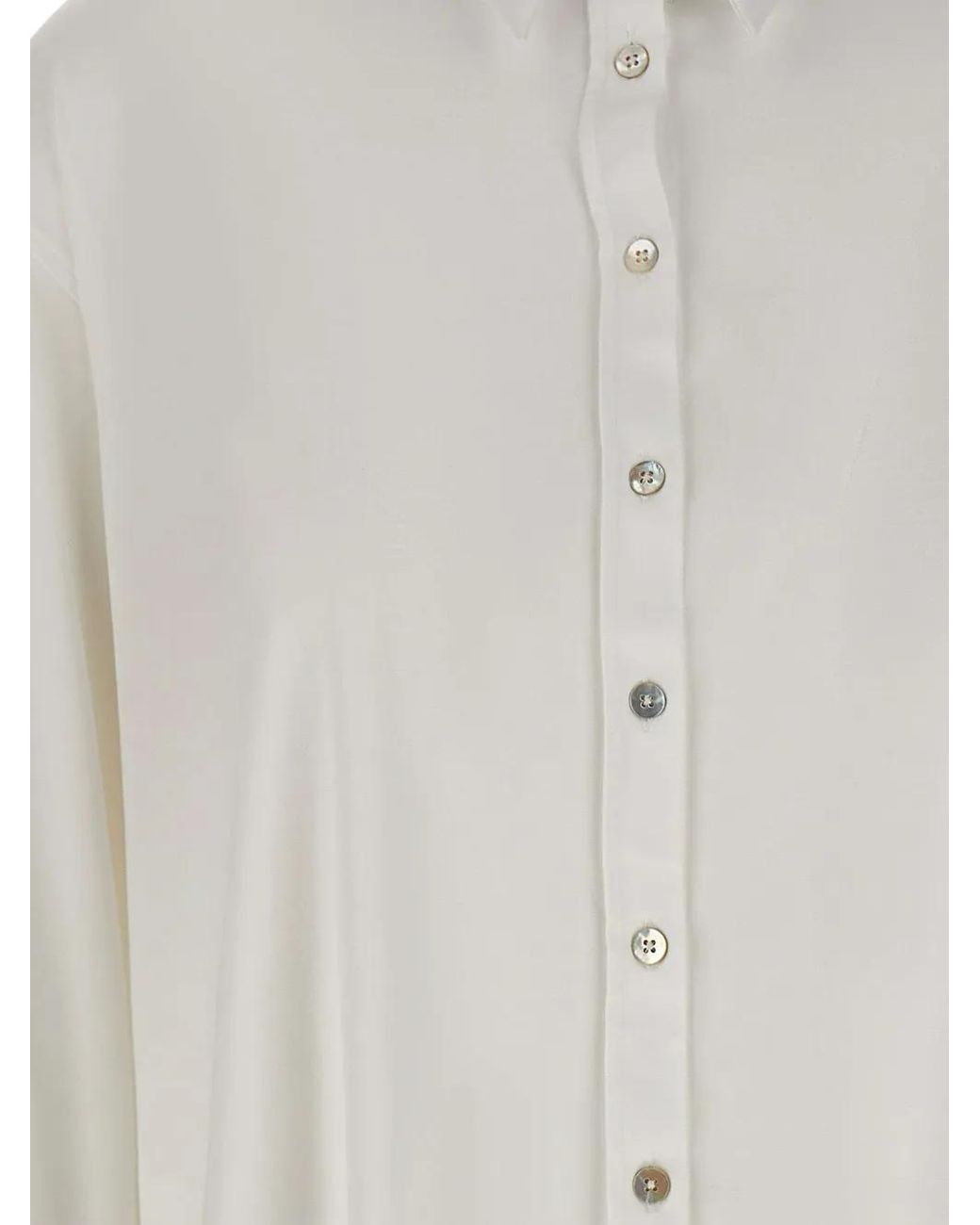 Rrd White Buttoned Long-Sleeve Shirt