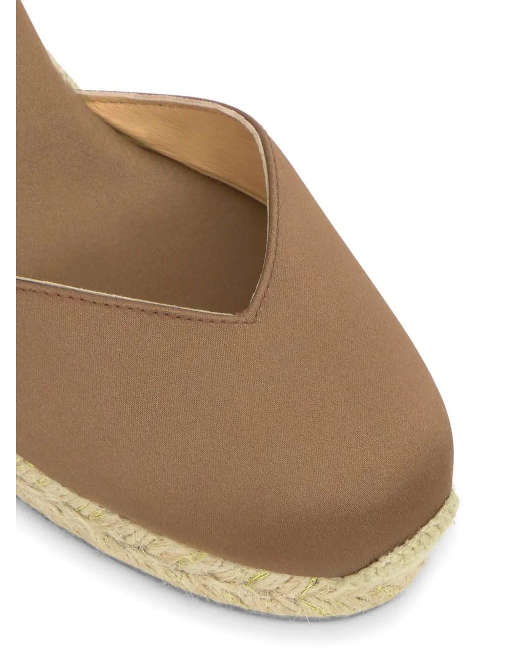 Castaner Metallic Chiara Tie Espadrilles