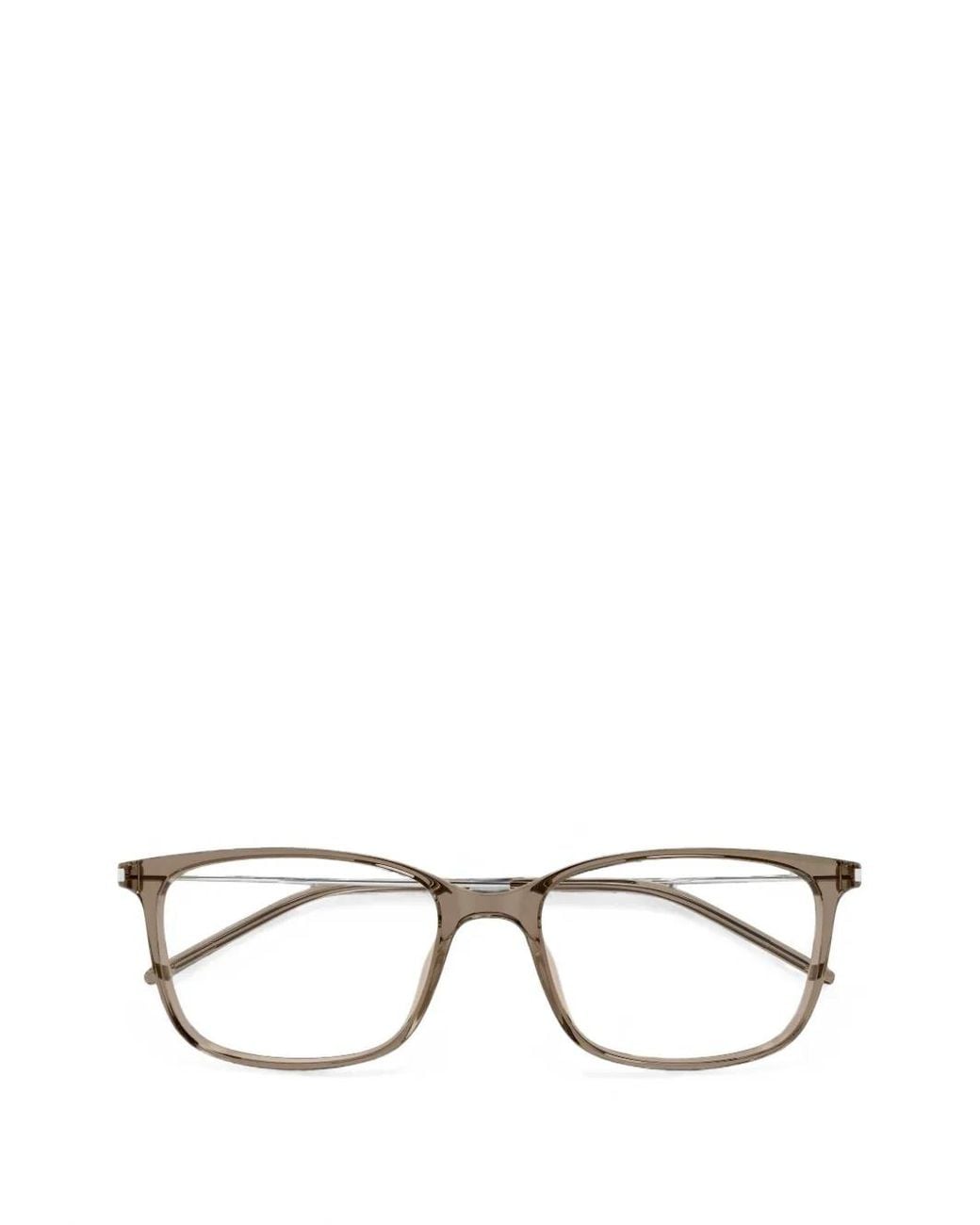 Saint Laurent Multicolor Lunettes De Vue À Monture Rectangulaire for men