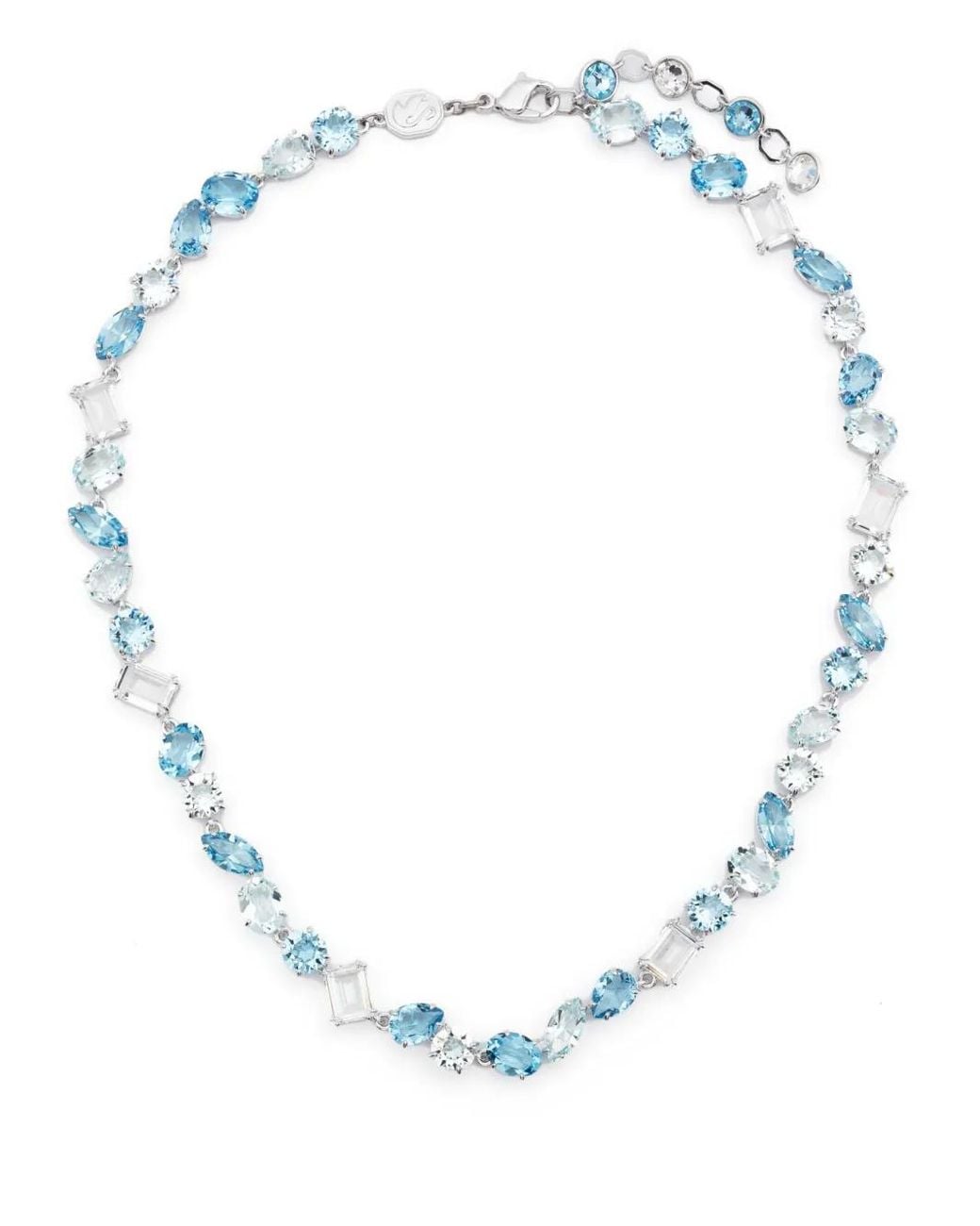 Swarovski White Gema Crystal-Embellished Necklace