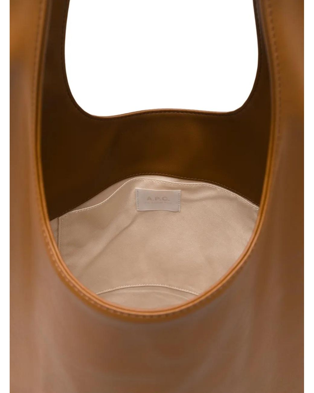 A.P.C. Brown Shopping Bag Ninon