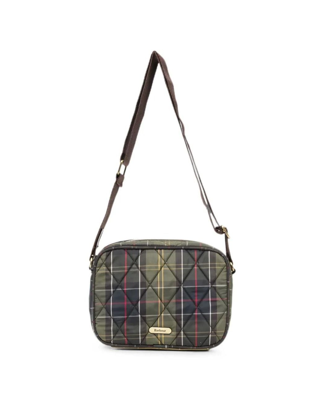 Barbour Black Gesteppte Schultertasche