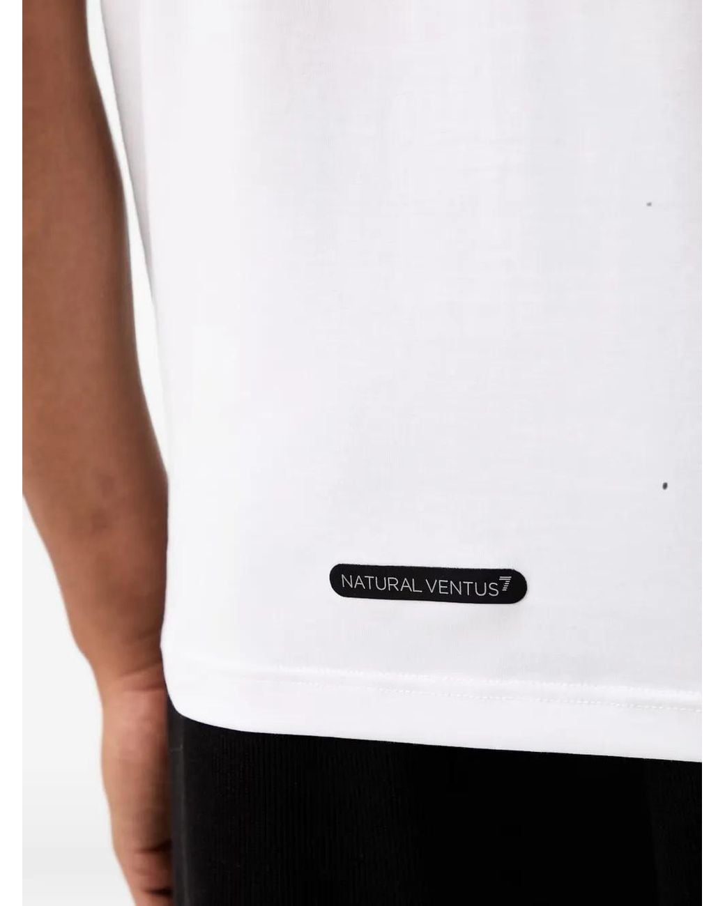 Polo Con Logo Estampado EA7 de hombre de color White