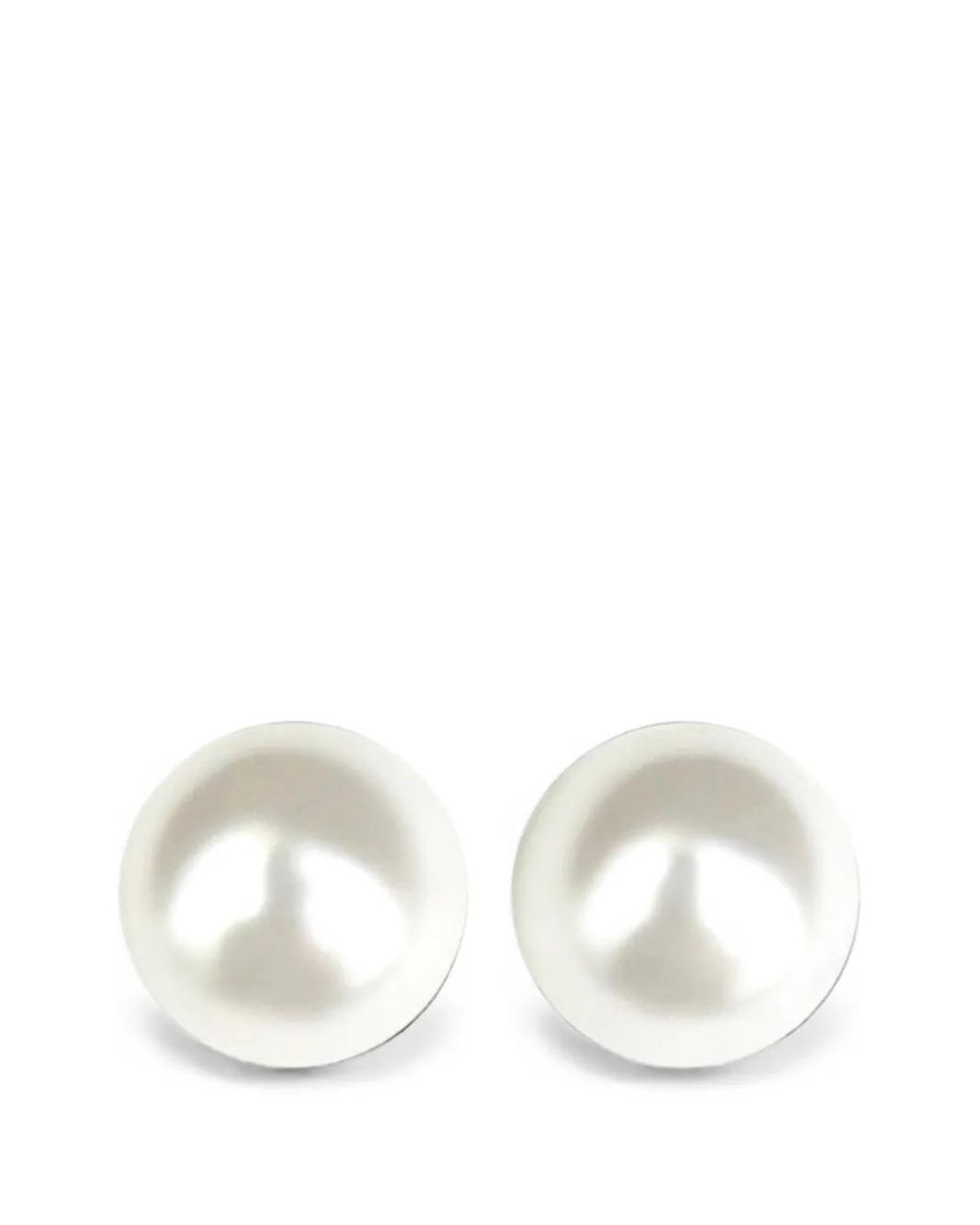 Hzmer Jewelry White Faux-Pearl Drop Earrings