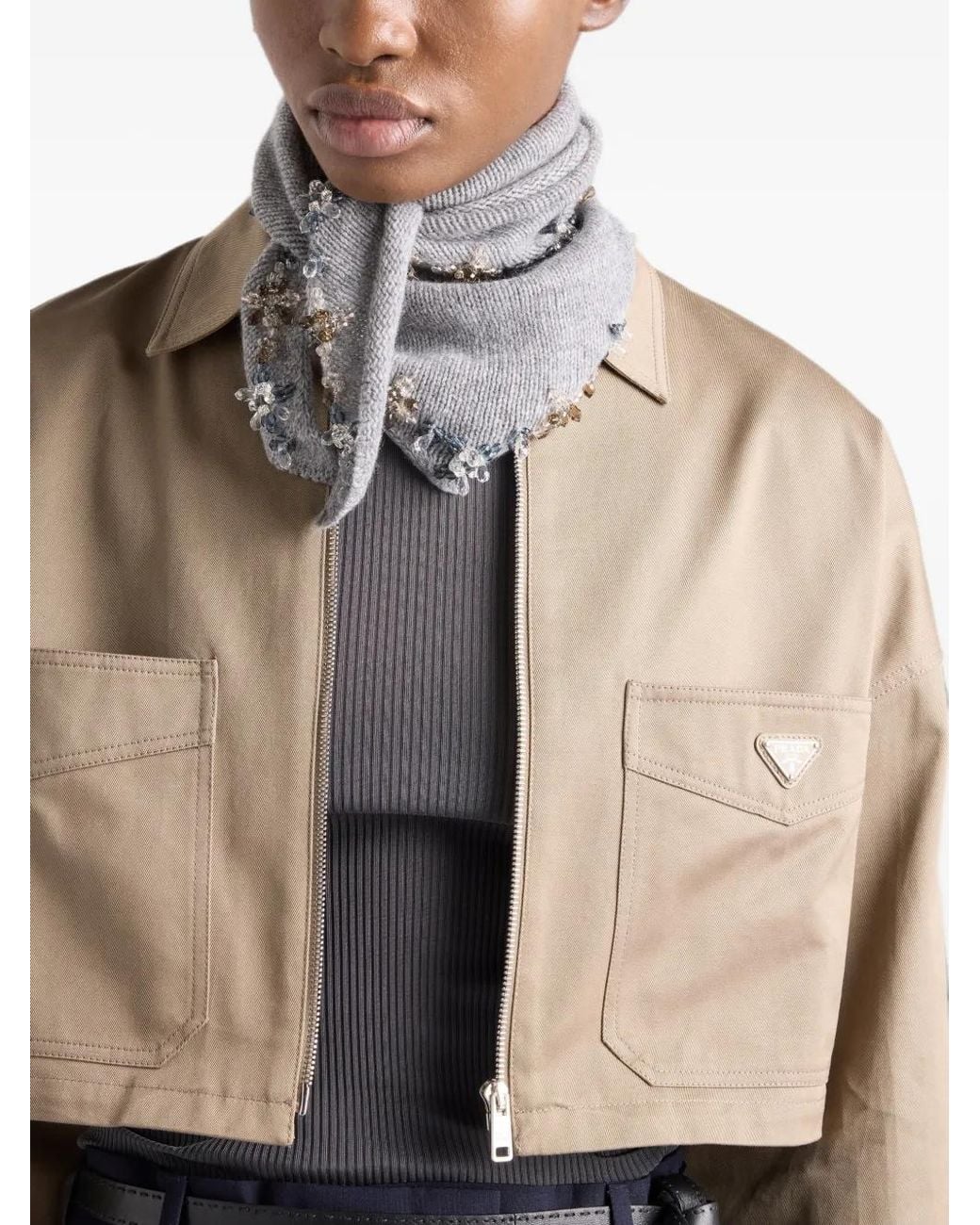 Prada Chino Jack in het Natural
