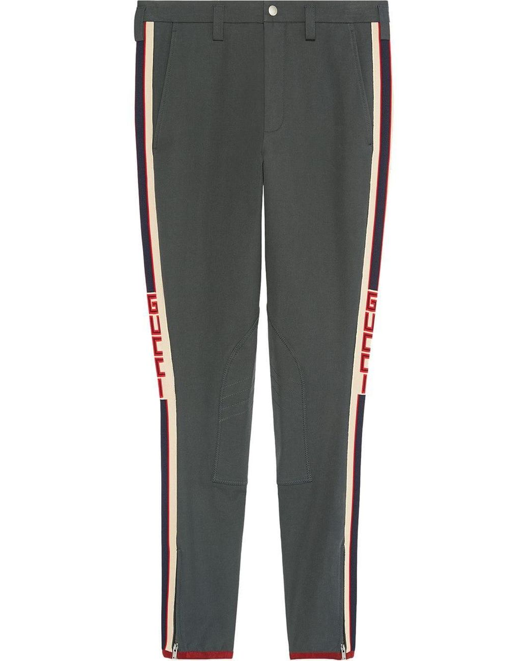 Gucci Gabardine Stretch Pant With 