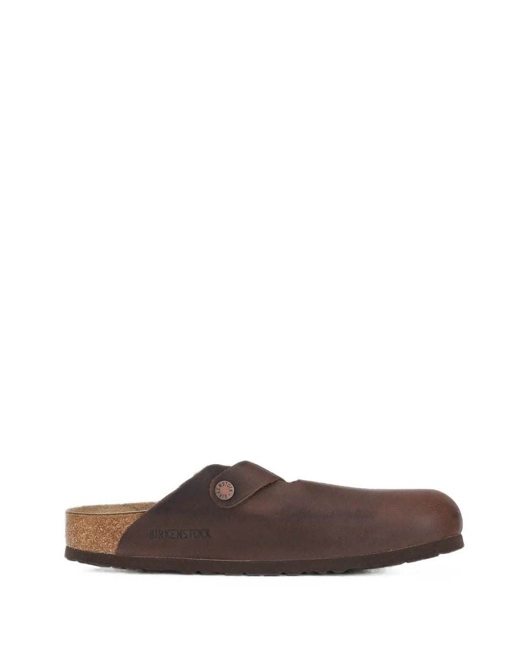 Birkenstock Brown Boston Buckle-Fastening Sandals
