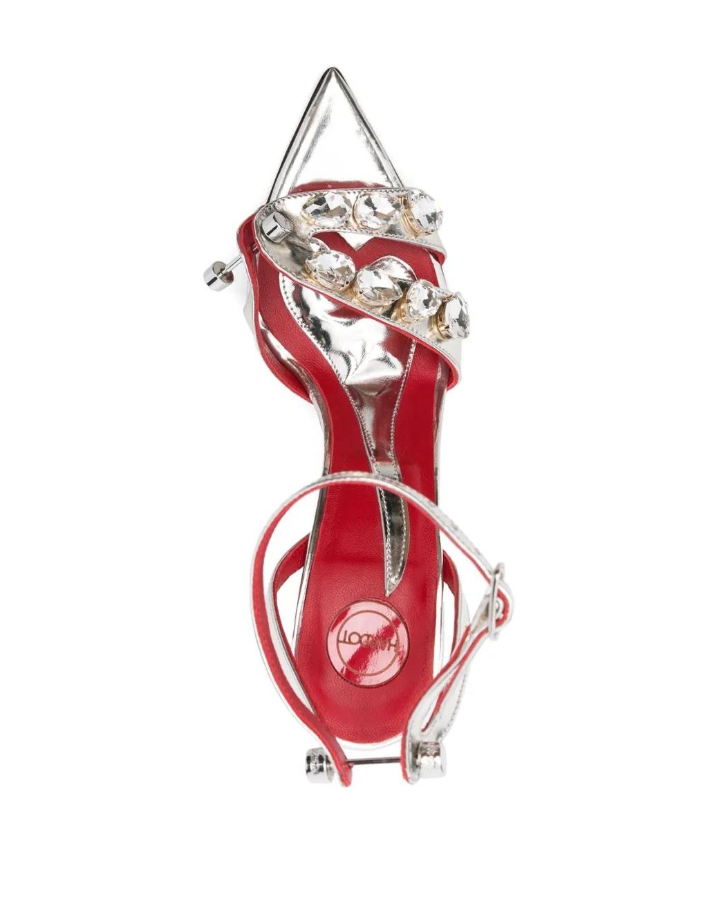 HARDOT Pink Booty 100Mm Sandals