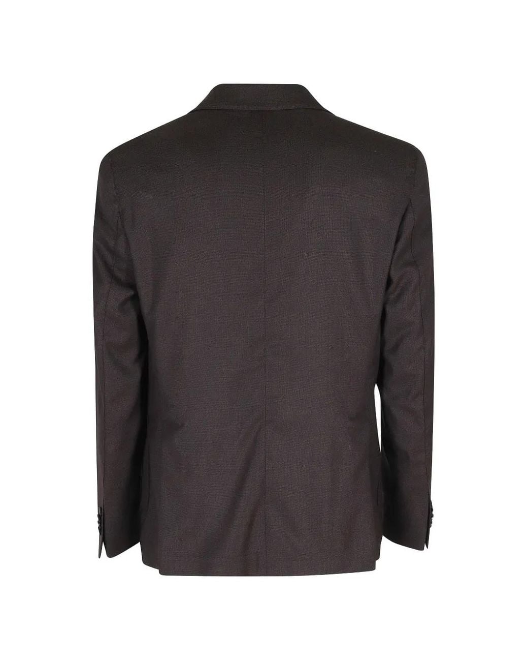 L.b.m. 1911 Black Opsak Notched-Lapel Patch-Pocket Blazer for men