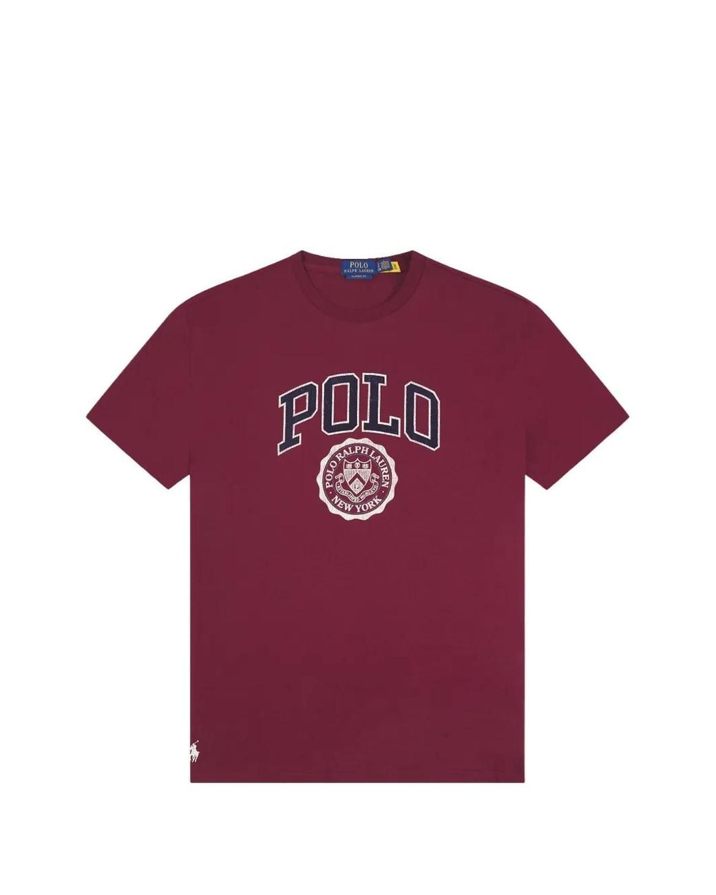 Polo Ralph Lauren Red Logo-Print T-Shirt for men