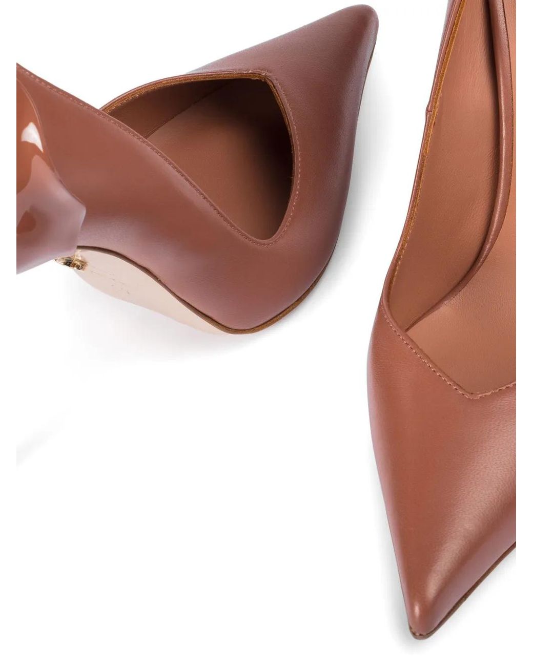 Le Silla Brown 100Mm Petalo Pumps