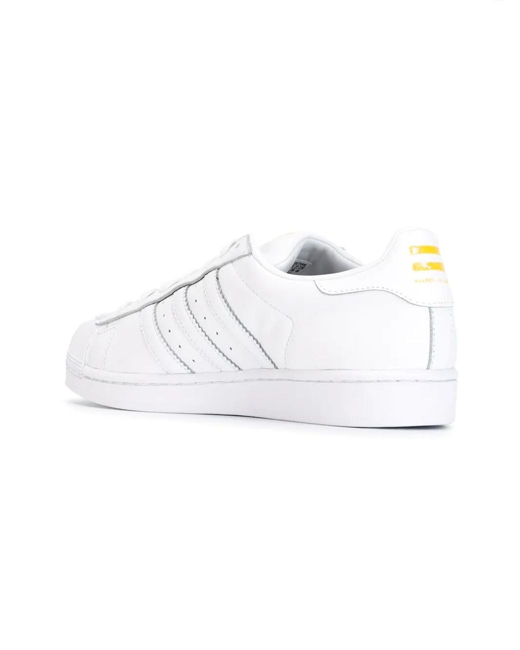Adidas White 'Superstar Pharrell Supershell' Sneakers for men