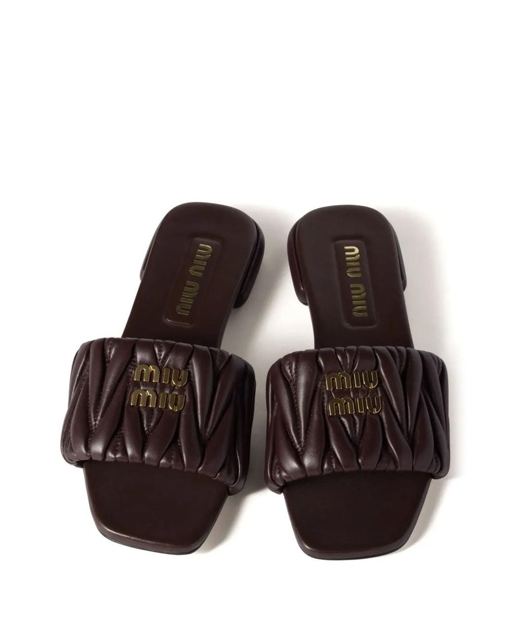 Miu Miu Brown Sandals