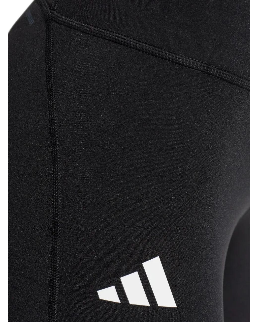 Adidas Black Adizero Essentials Long Leggings
