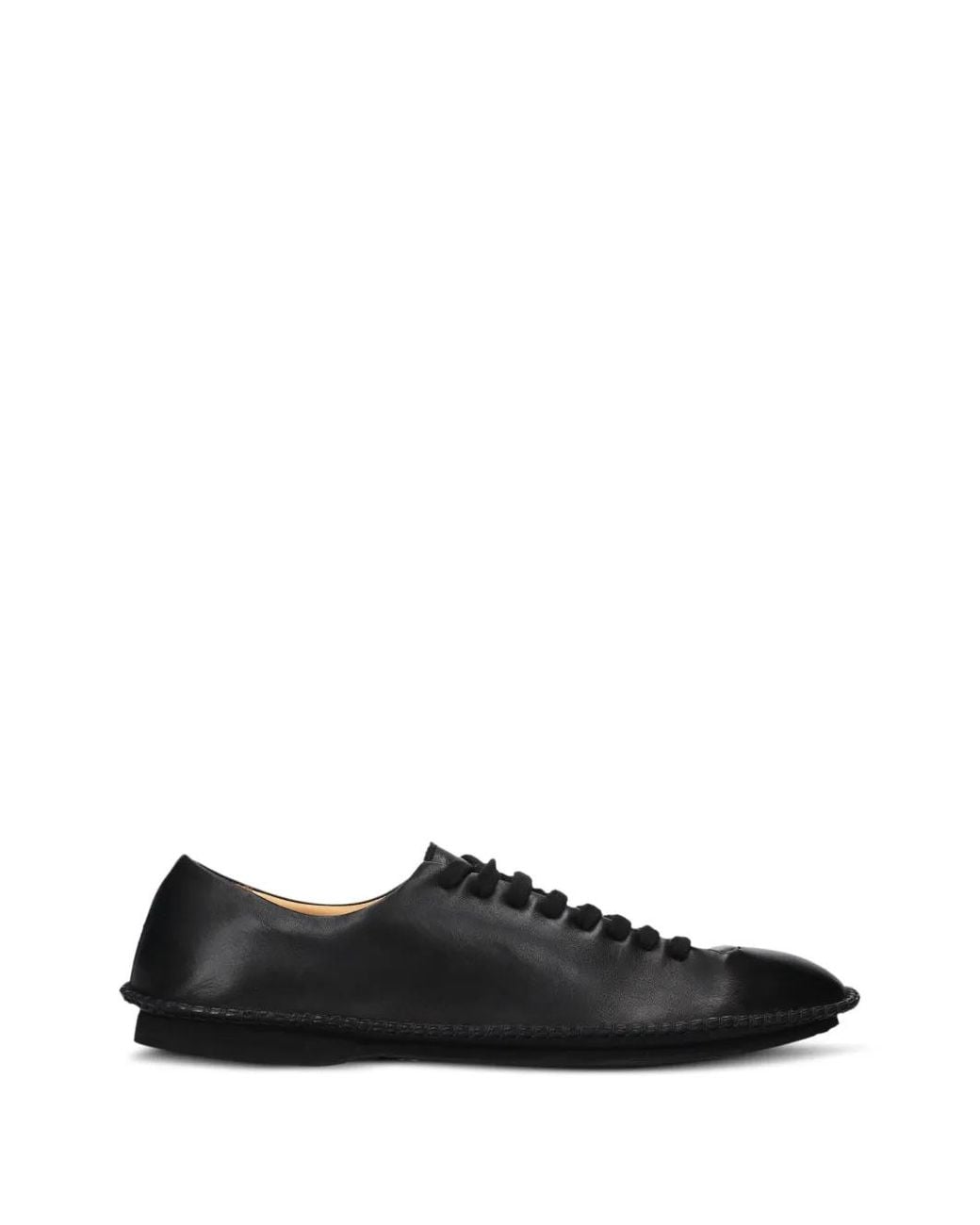 Premiata Black Leather Sneakers for men
