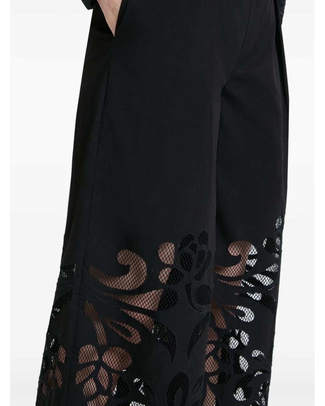 Temperley London Black Nelle Trousers