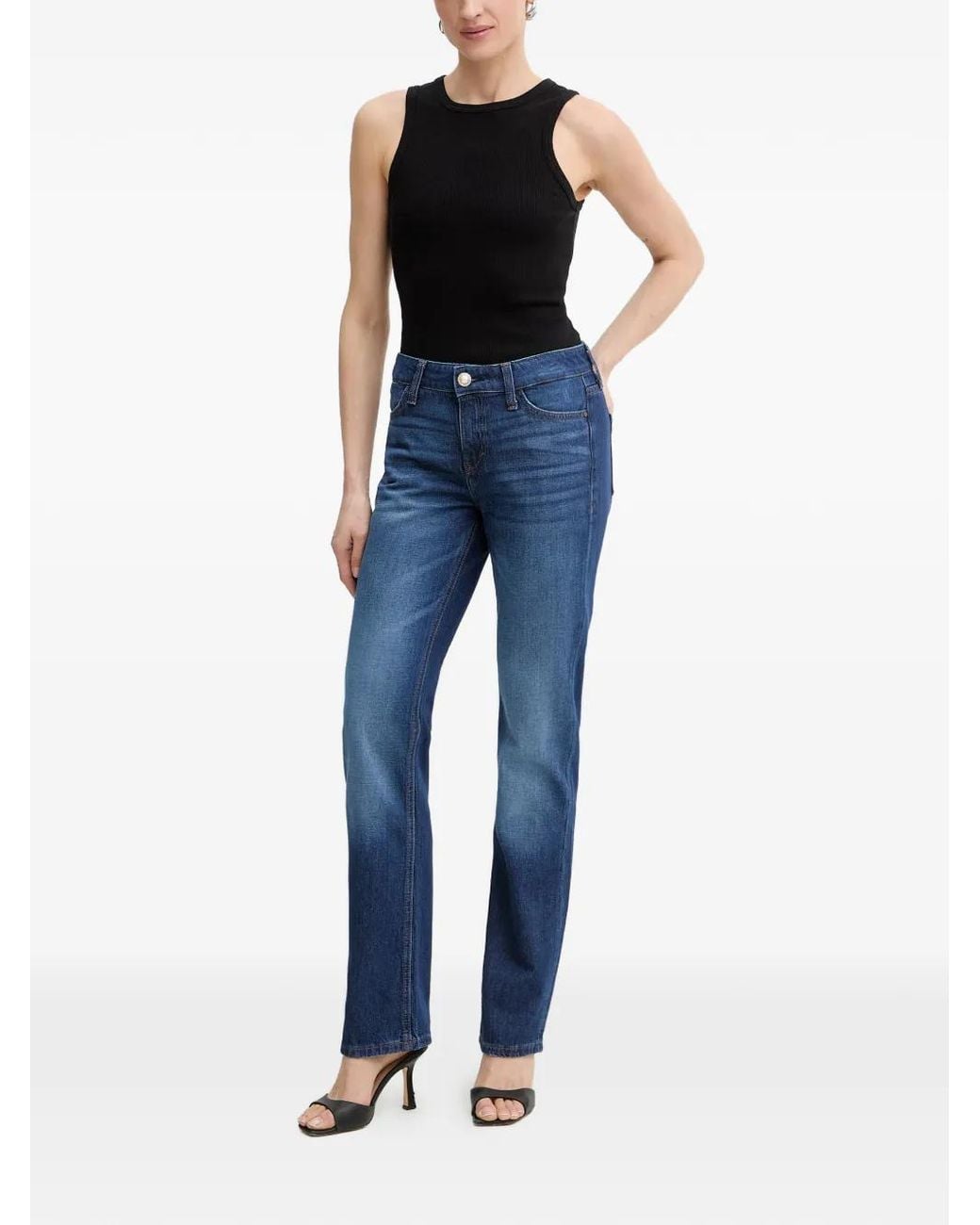 Guess Blue Nicky Straight Jeans