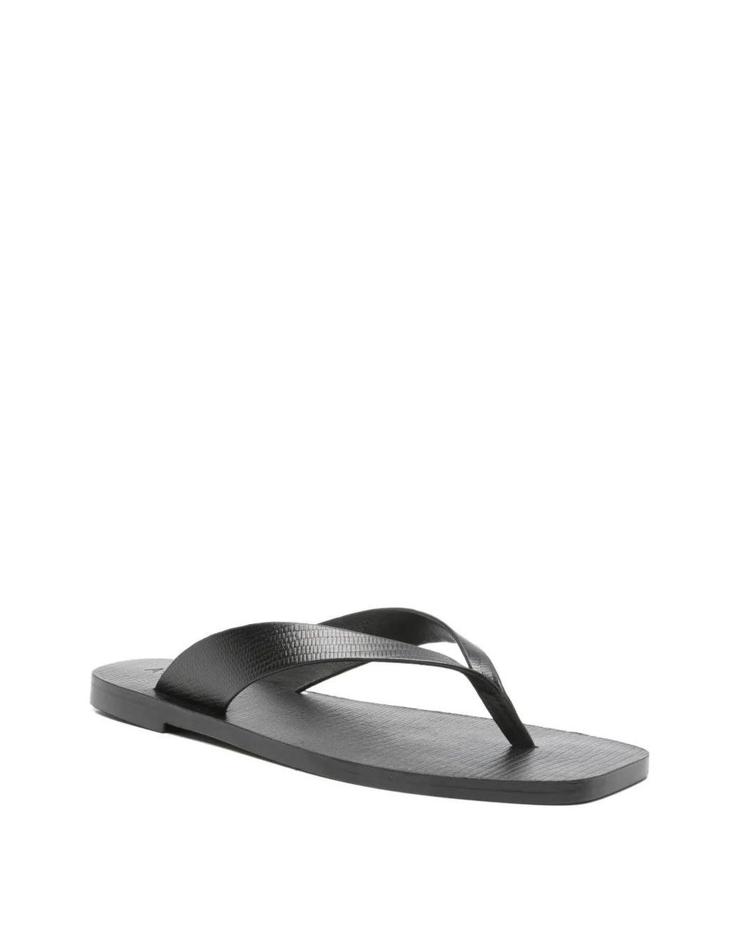 A.Emery Black Kinto Sandals