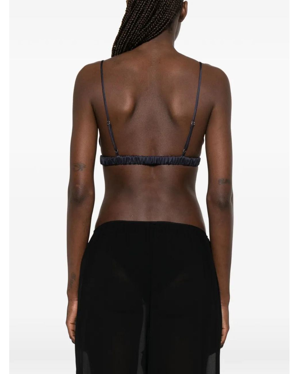 Frankie Shop Blue Nina Bralette