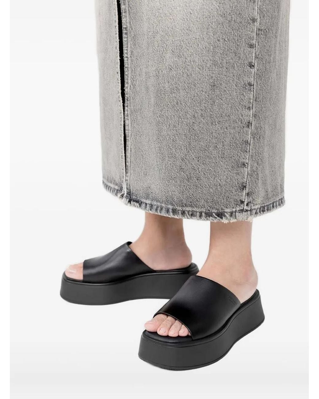 Sandalias con plataforma Vagabond de color Black