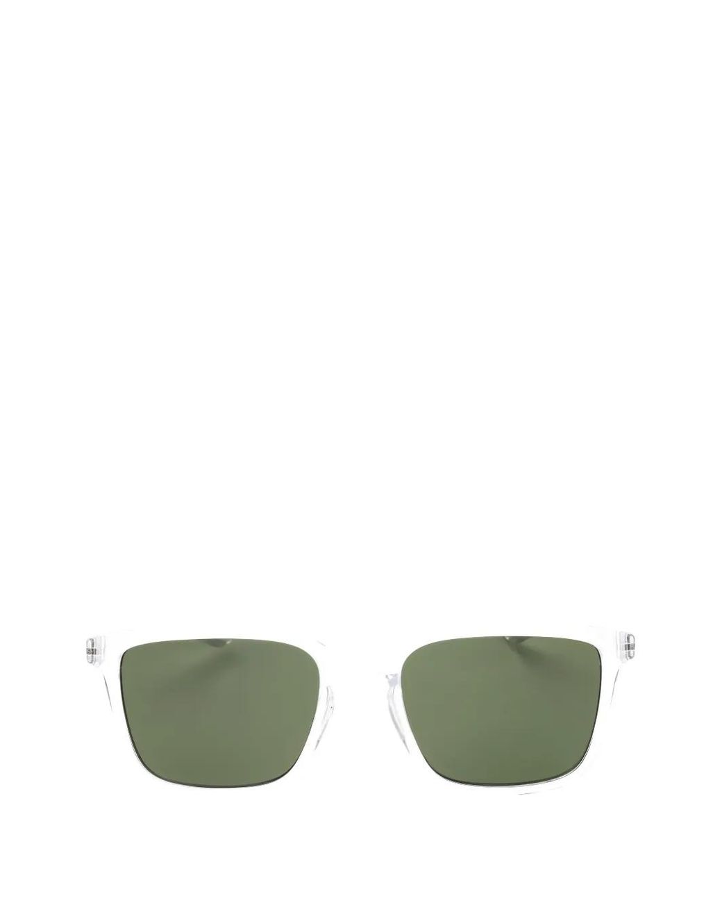 Nike Green Circuit Rectangle-Frame Sunglasses for men