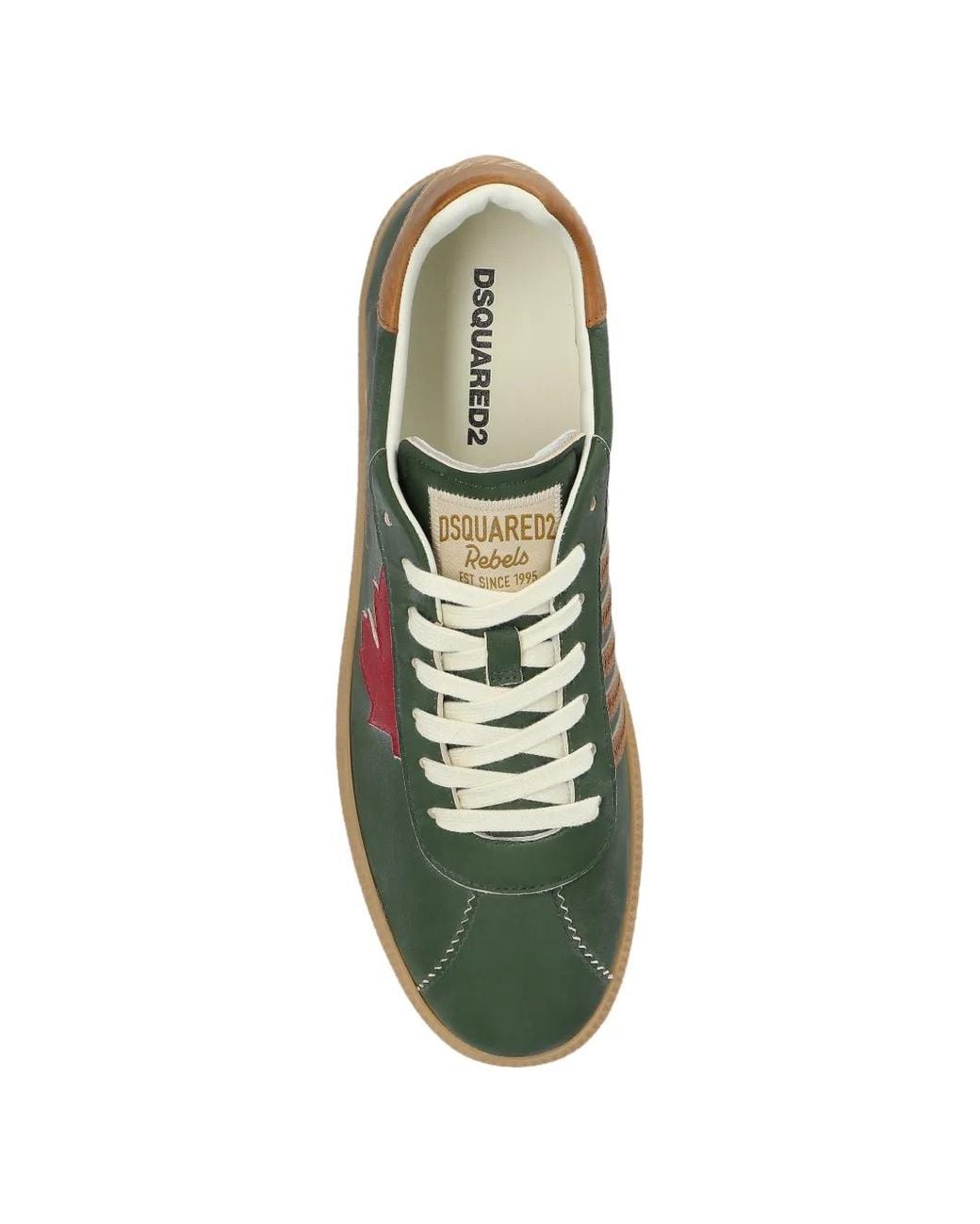 Baskets Rebels À Lacets DSquared² pour homme en coloris Green