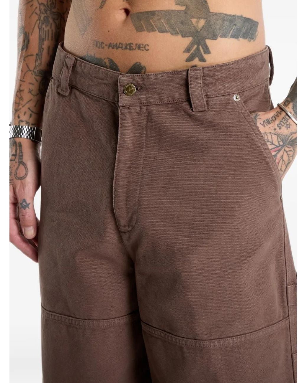 A.P.C. Brown Don Cargo Pants for men