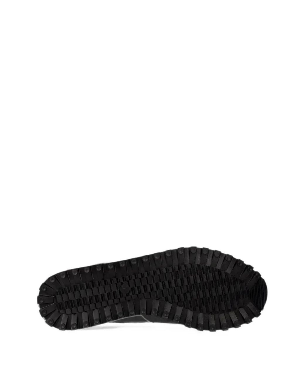 Novesta Black Panelled High-Top Sneakers for men