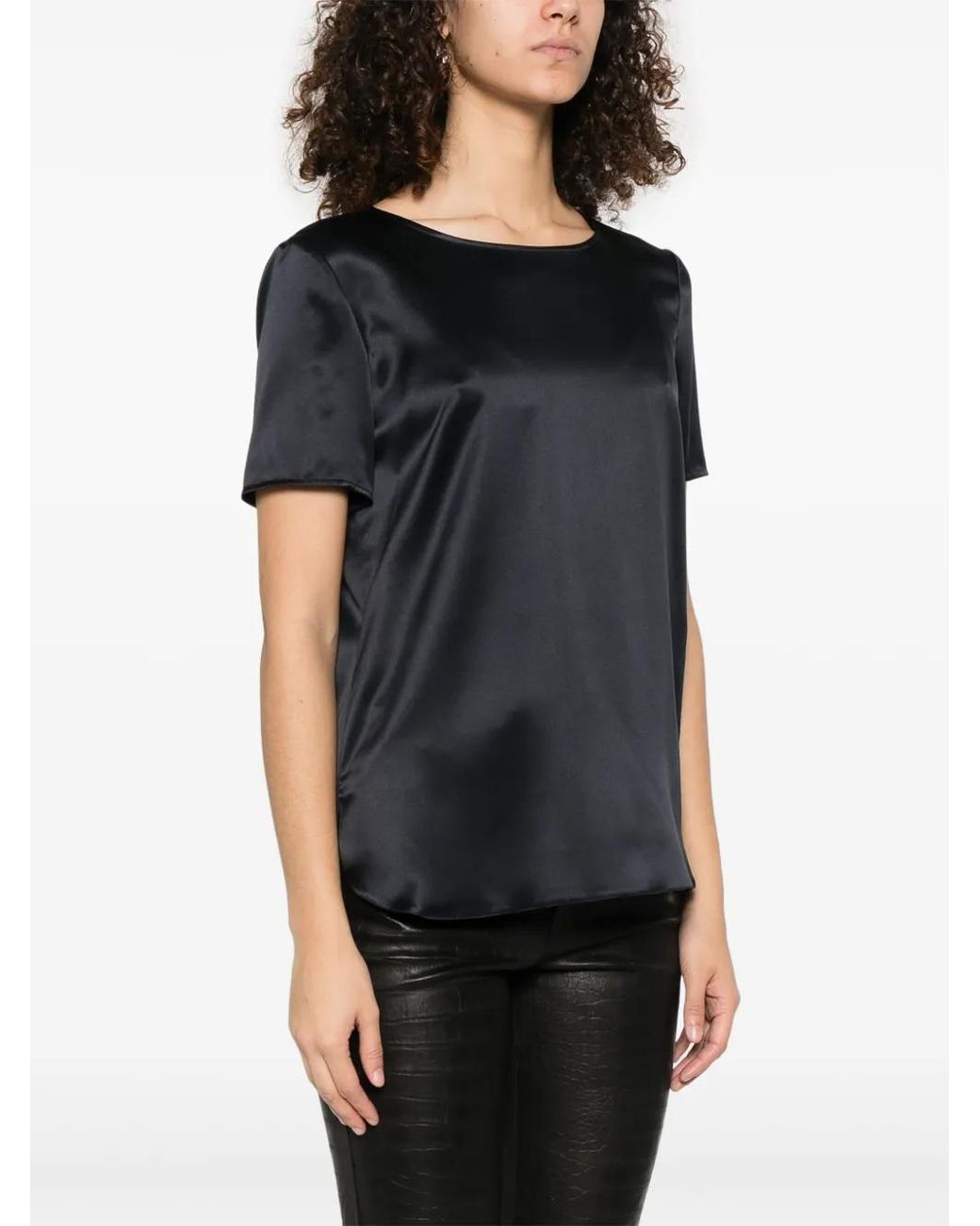 Max Mara Black Dida Blouse