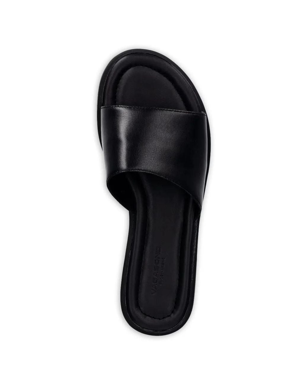 Vagabond White Zaida Leather Sandals