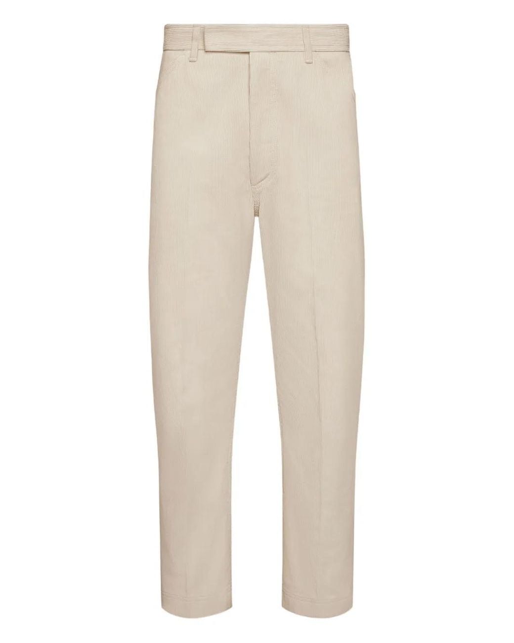 Thom Browne Natural Cotton Tapered Chino for men