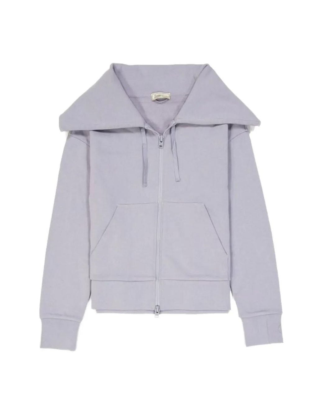Herno White Veste Zippée À Col Large
