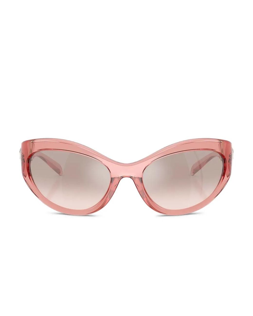 Versace Pink Medusa Cat-Eye Sunglasses