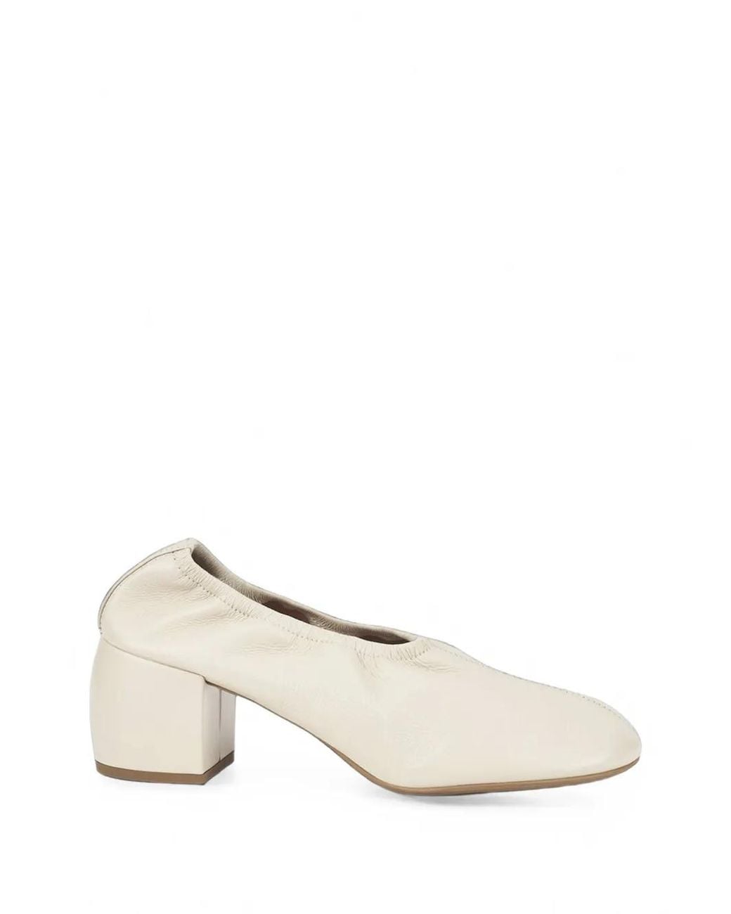 Agl Attilio Giusti Leombruni Natural Tina Elasticated Pumps