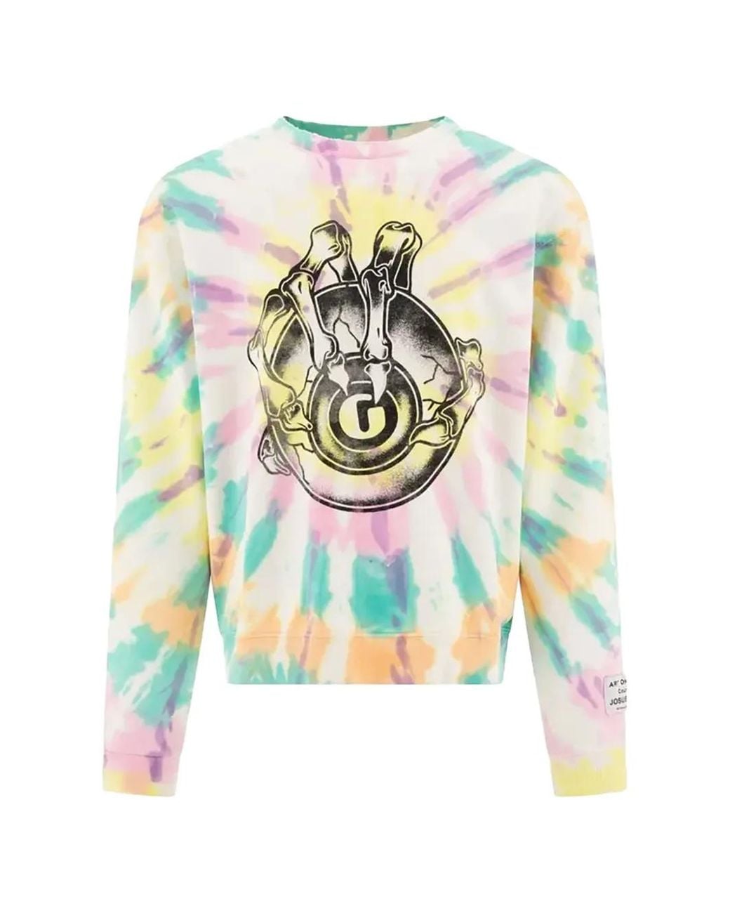 GALLERY DEPT. White Big G-Ball Sweatshirt for men