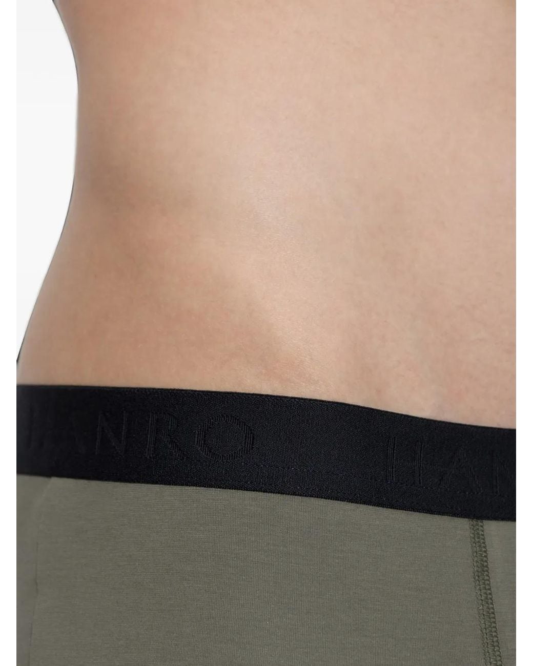 Boxer Cotton Essentials di Hanro in Gray da Uomo