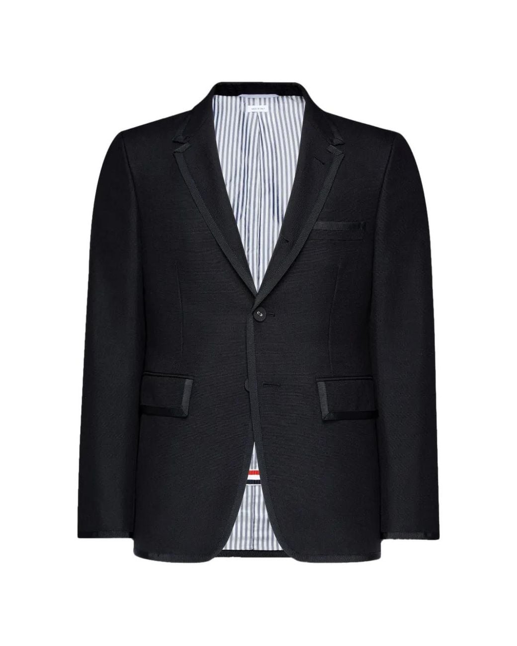 Thom Browne Sakko Mit Drei Knöpfen in Blue für Herren
