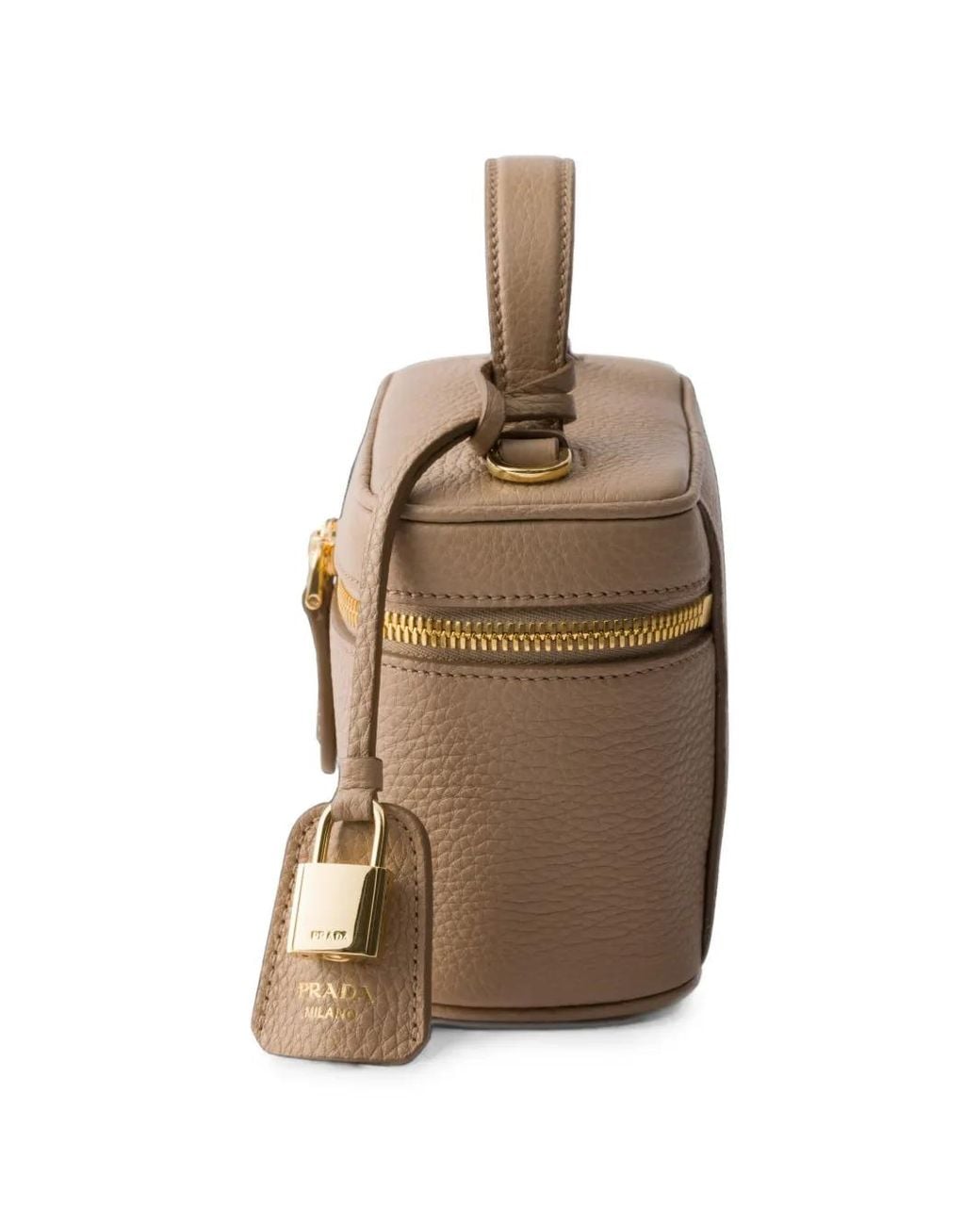 Prada Brown Leather Mini-Bag