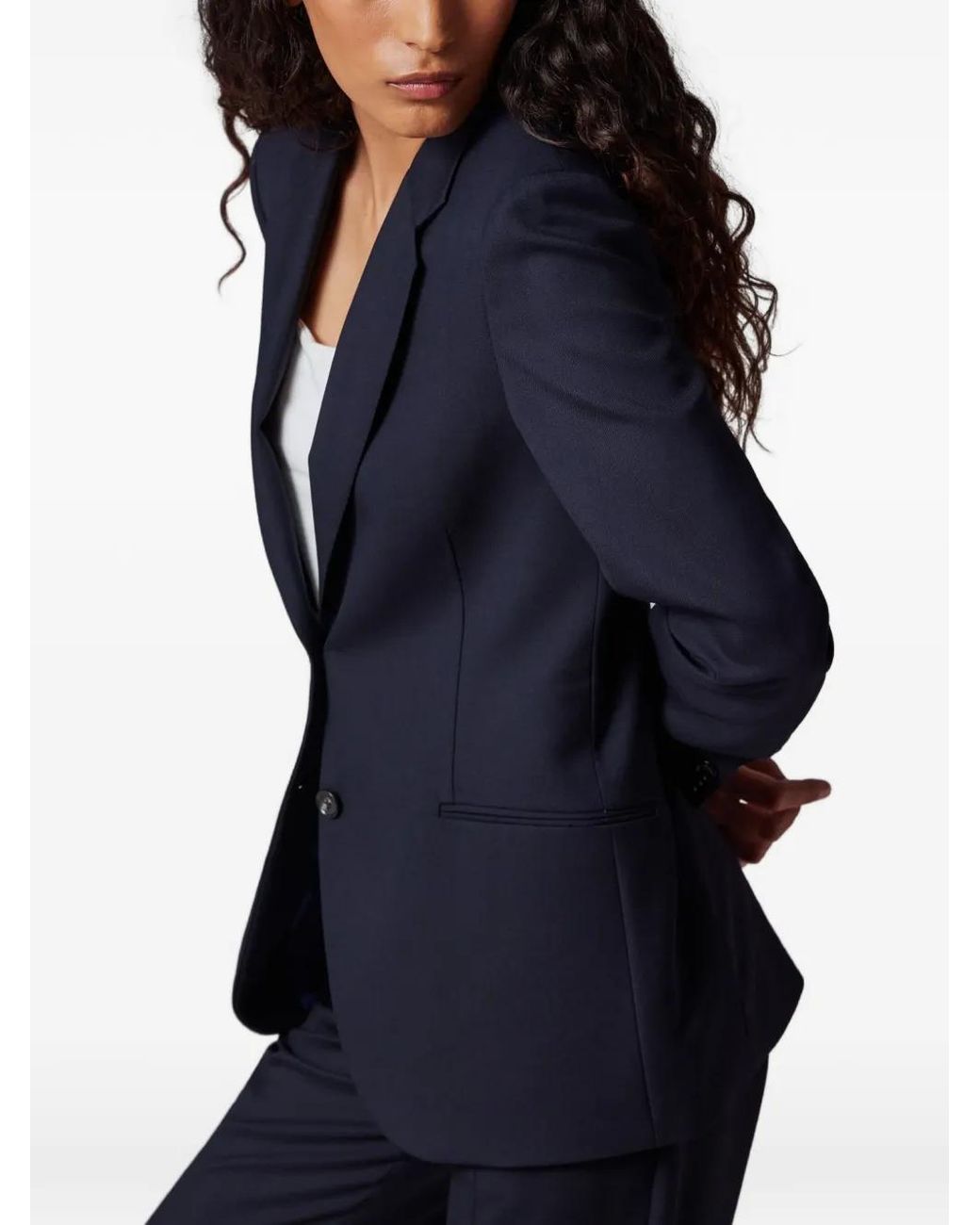 Paul Smith Blue Wool Blazer