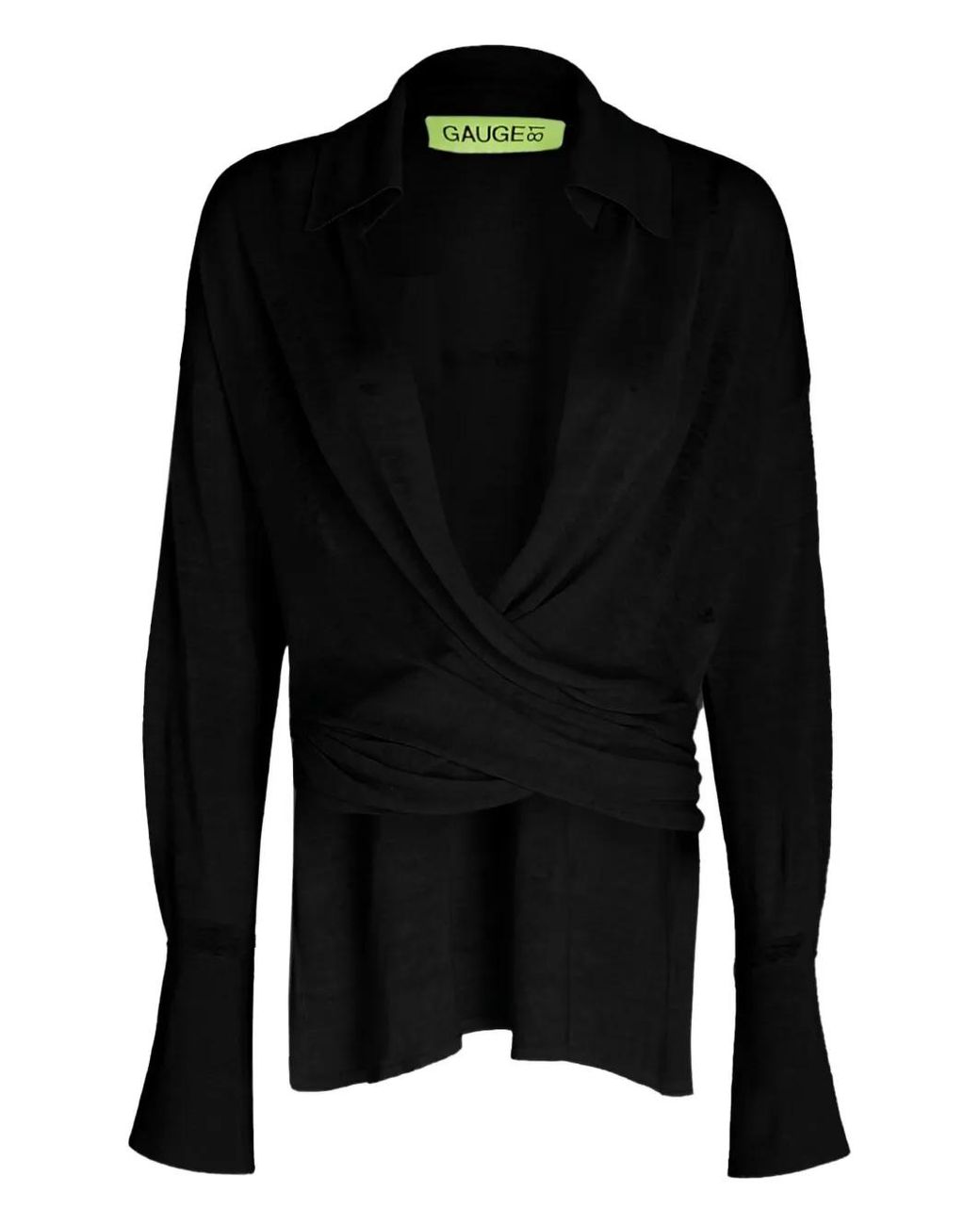 GAUGE81 Black Sabinas Long-Sleeve Top