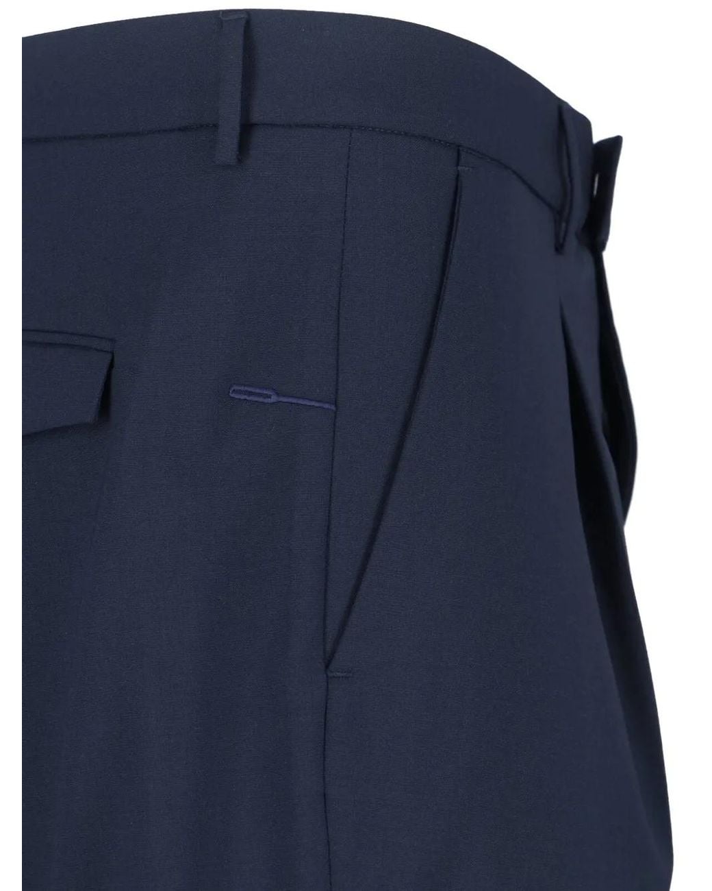Pantalon Ample À Pinces Cruna pour homme en coloris Blue