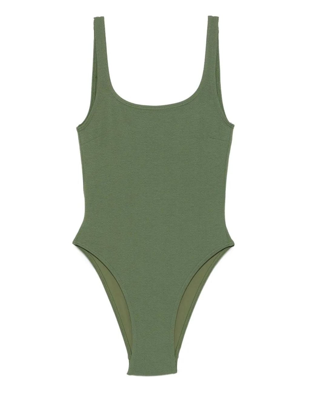 Matteau Green Nineties Maillot Swimsuit