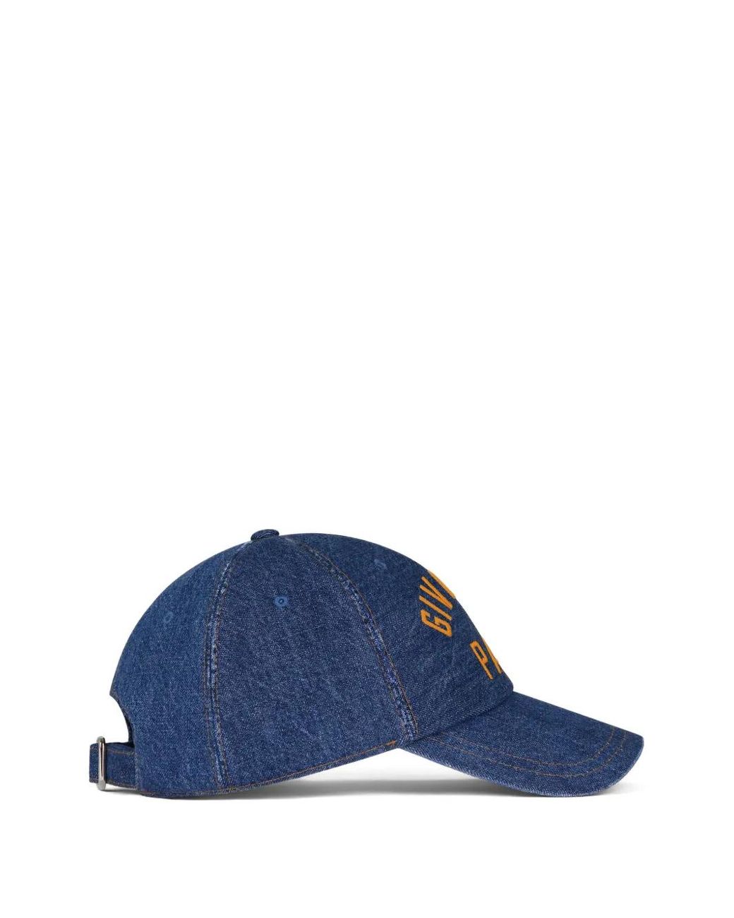 Givenchy Blue Embroidered Cap for men