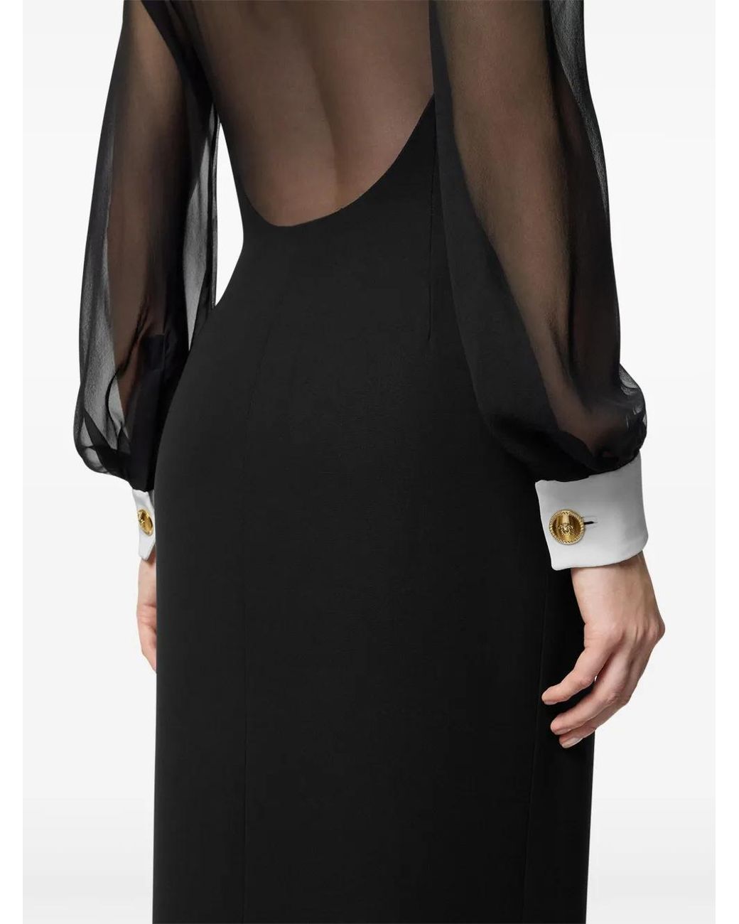 Abito Lungo di Versace in Black