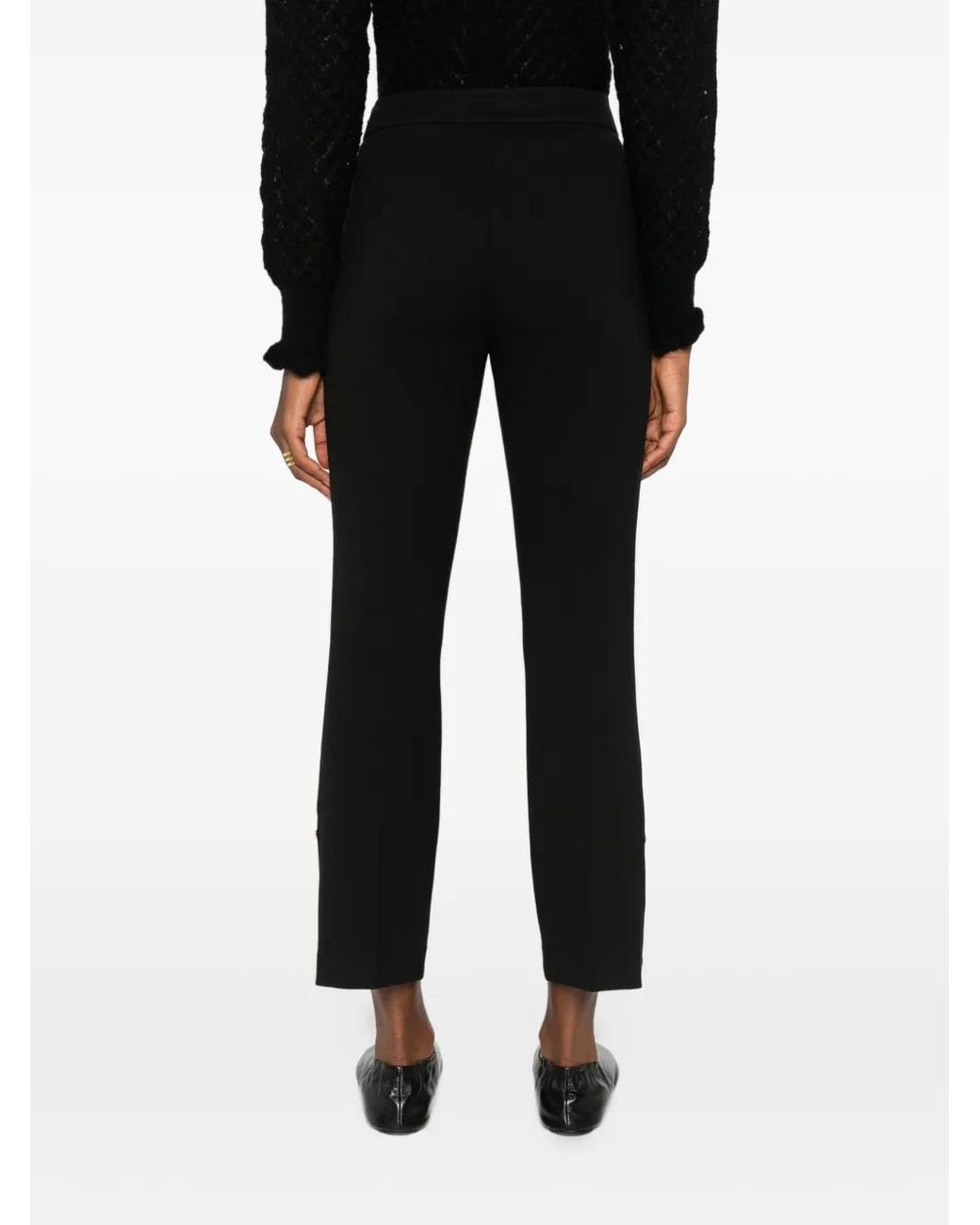 Twinset Cropped Broek in het Black