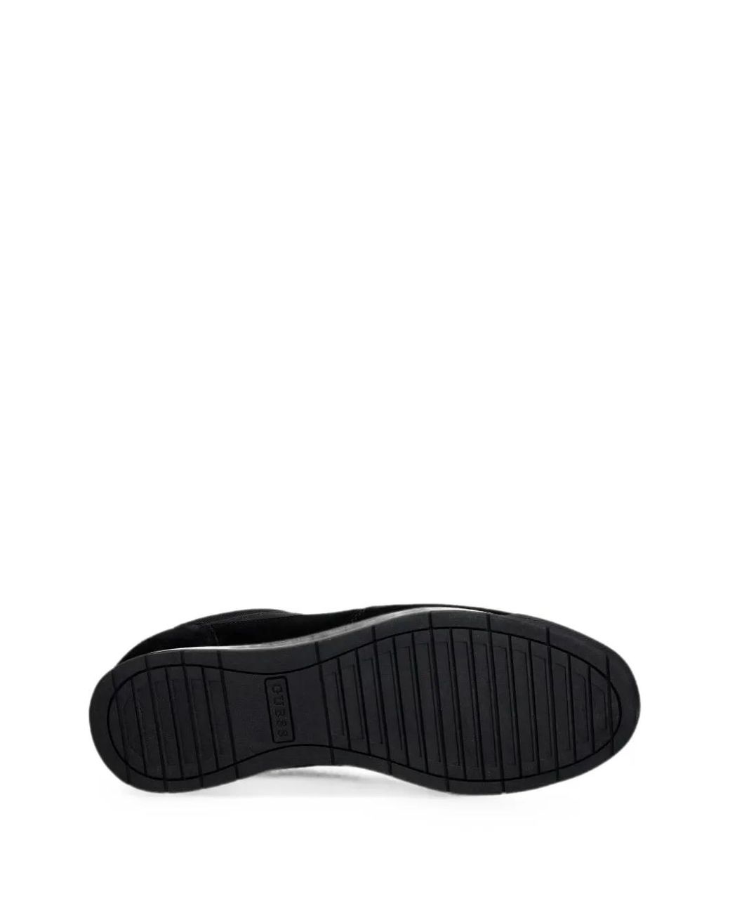 Guess Black Logo-Print Panelled Sneakers for men